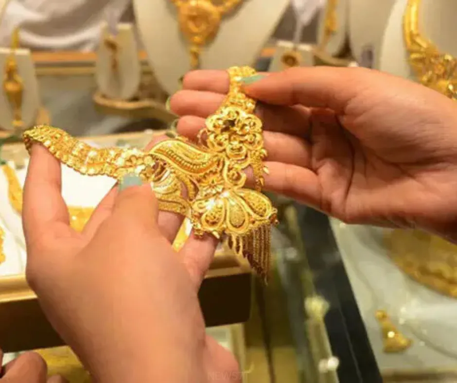 Gold surges
