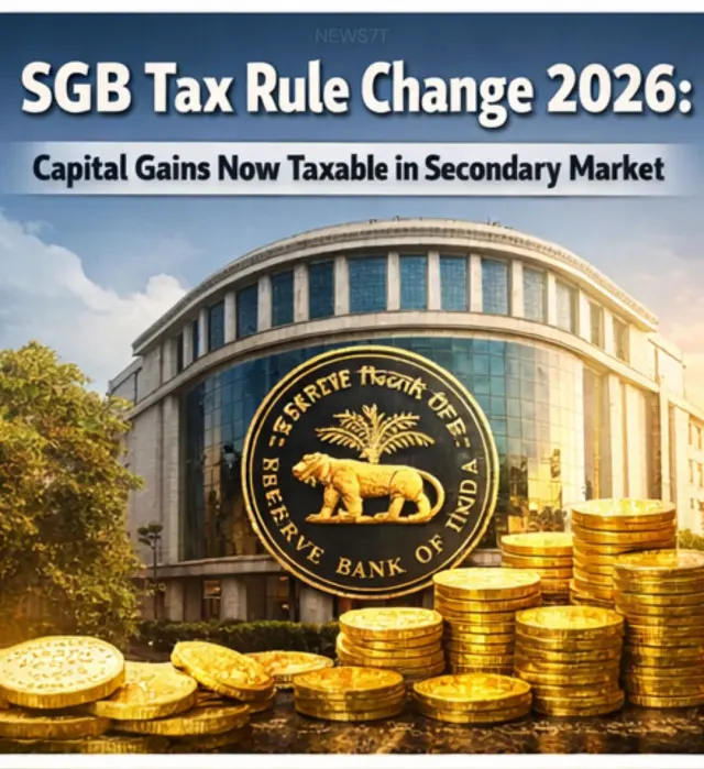 SGB Tax Rule Change 2026: Capital Gains Now Taxable in Secondary Market